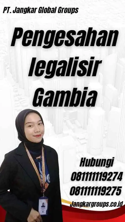 Pengesahan legalisir Gambia