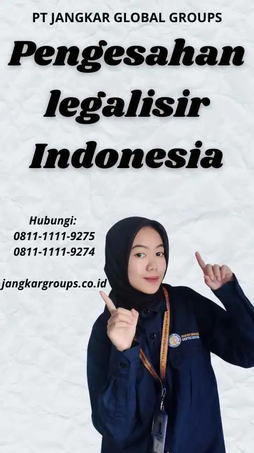 Pengesahan legalisir Indonesia