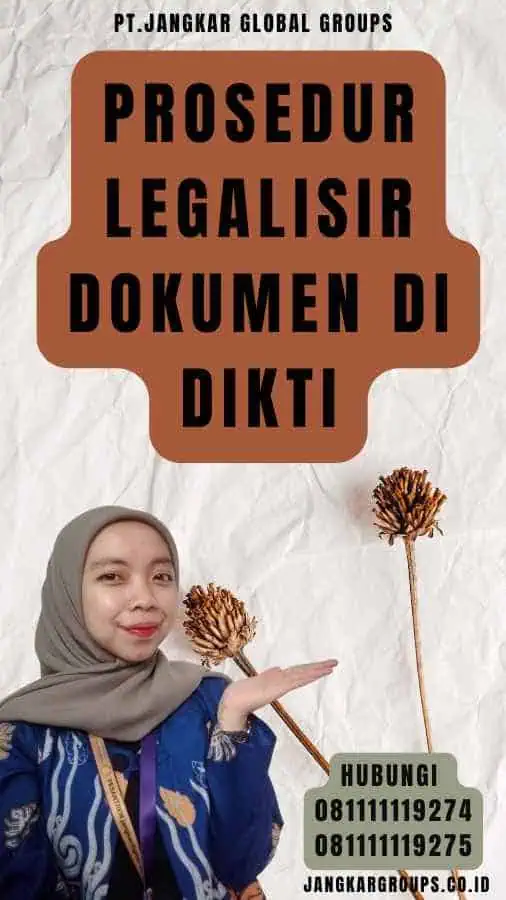 Prosedur Legalisir Dokumen di Dikti