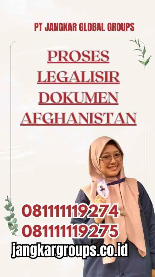 Proses Legalisir Dokumen Afghanistan