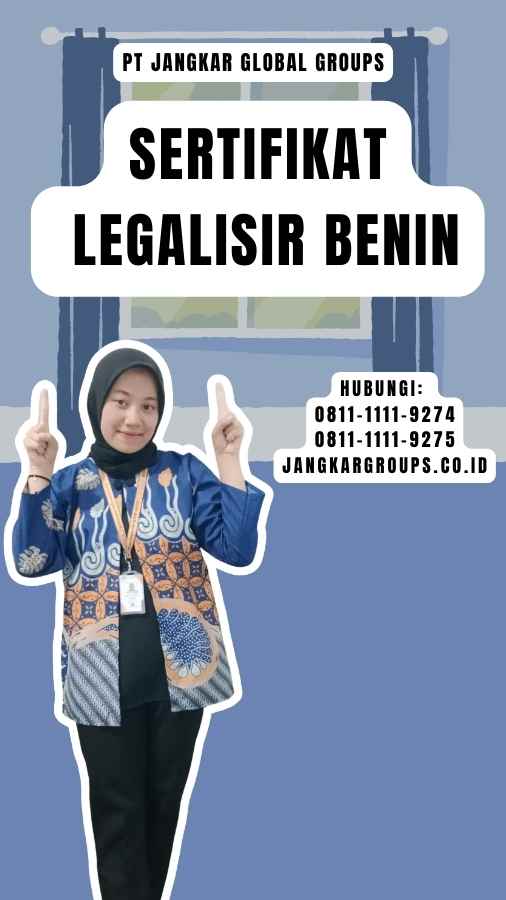 Sertifikat legalisir Benin