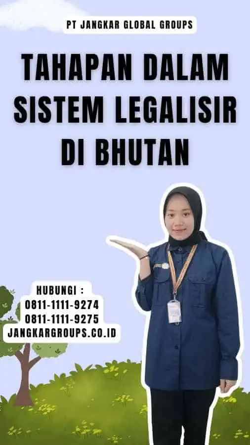 Tahapan dalam Sistem Legalisir di Bhutan