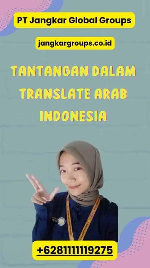 Tantangan dalam Translate Arab Indonesia