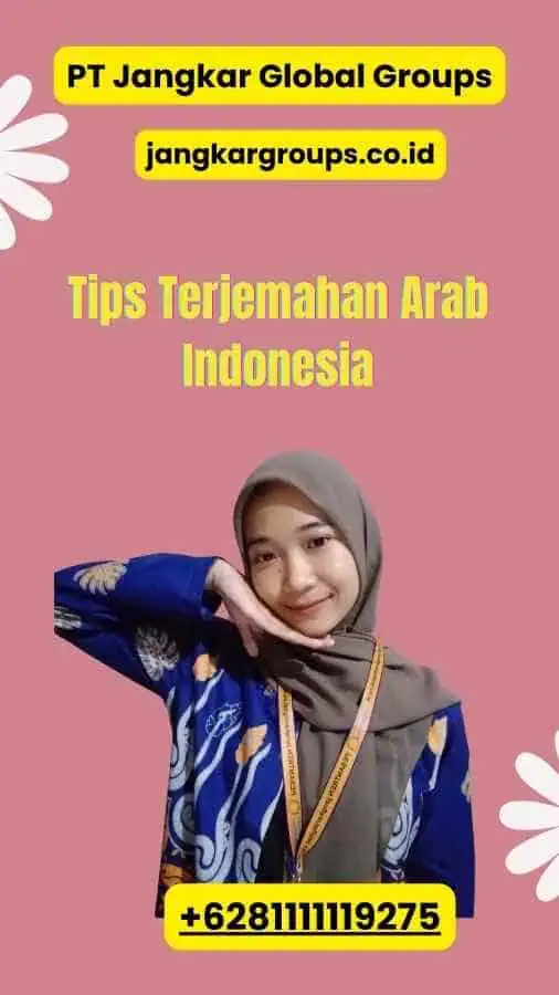 Tips Terjemahan Arab Indonesia