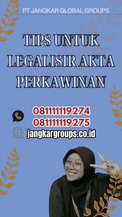 Tips untuk Legalisir Akta Perkawinan