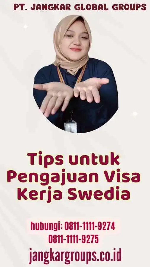 Tips untuk Pengajuan Visa Kerja Swedia