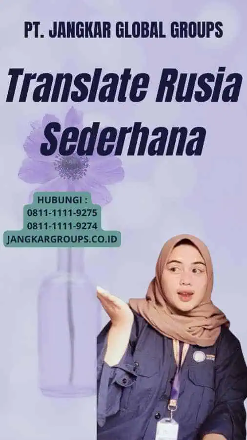 Translate Rusia Sederhana