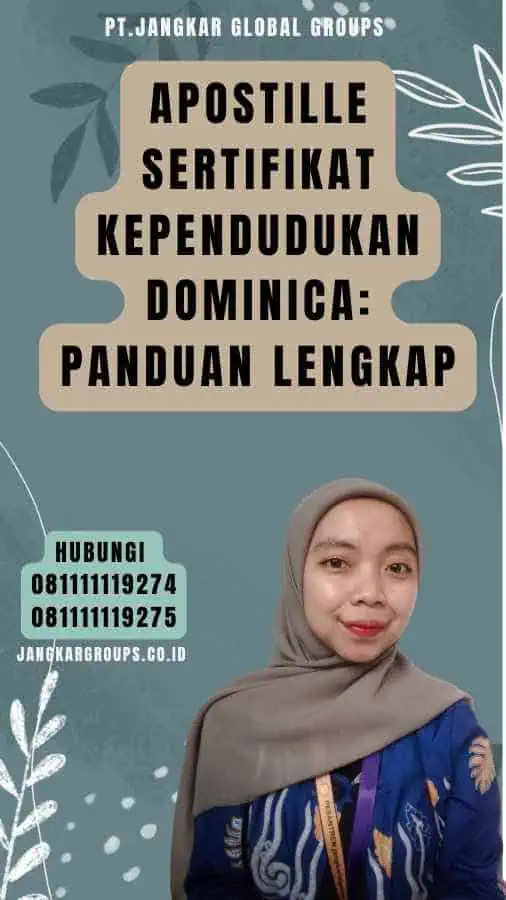 Apostille Sertifikat Kependudukan Dominica Panduan Lengkap