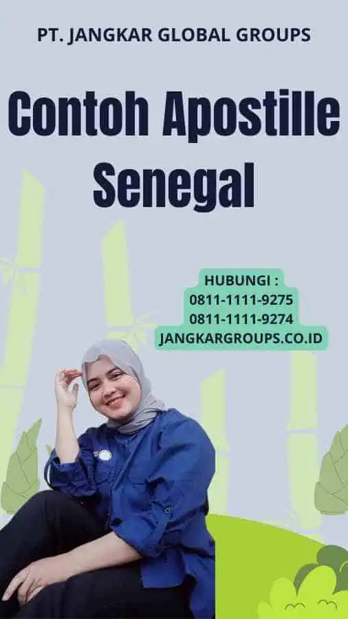 Contoh Apostille Senegal