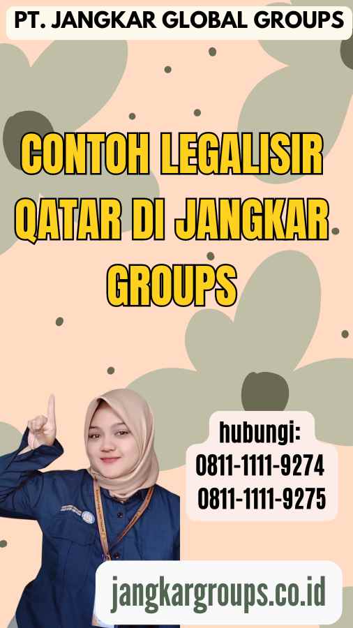 Contoh Legalisir Qatar di Jangkar Groups