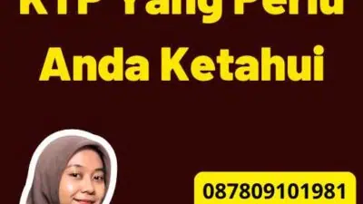 Ganti Nama di KTP Yang Perlu Anda Ketahui