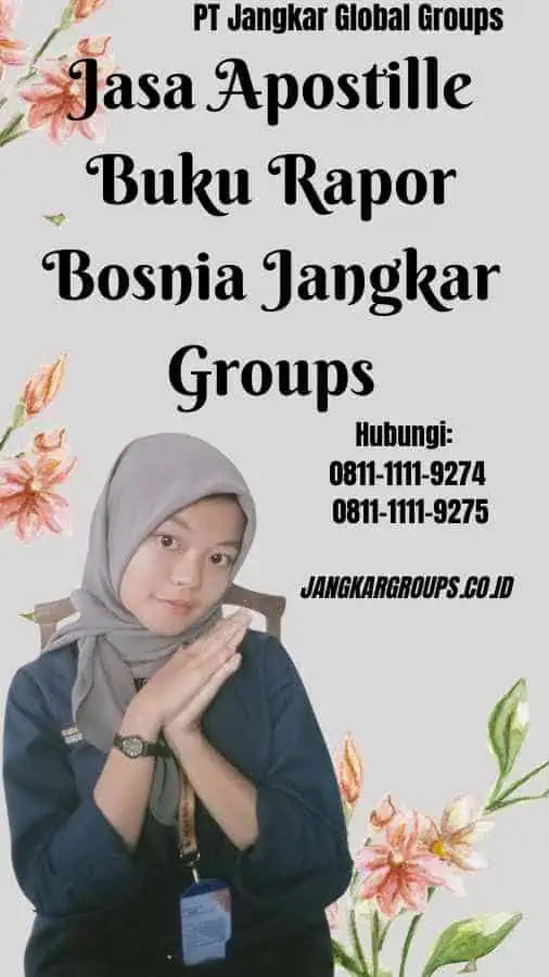 Jasa Apostille Buku Rapor Bosnia Jangkar Groups