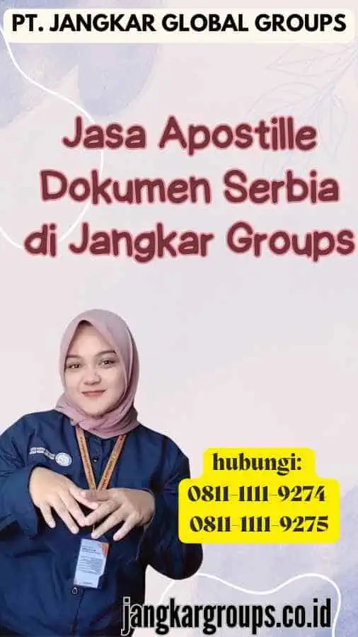 Jasa Apostille Dokumen Serbia di Jangkar Groups