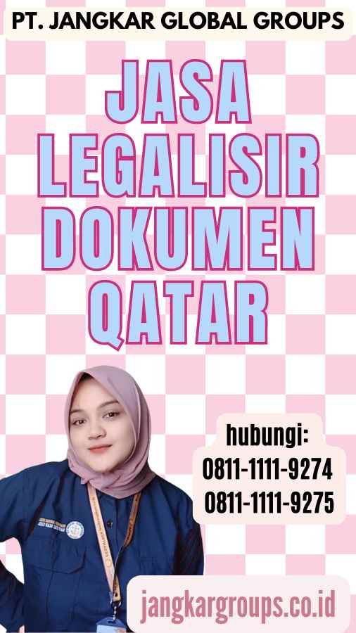 Jasa Legalisir Dokumen Qatar