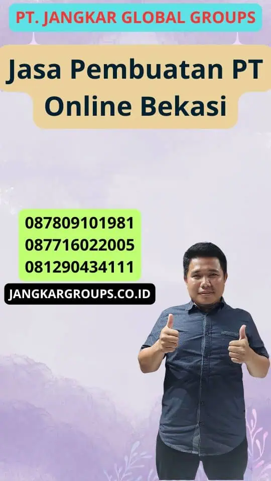 Jasa Pembuatan Pt Online Bekasi