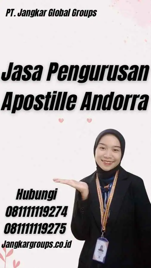 Jasa Pengurusan Apostille Andorra