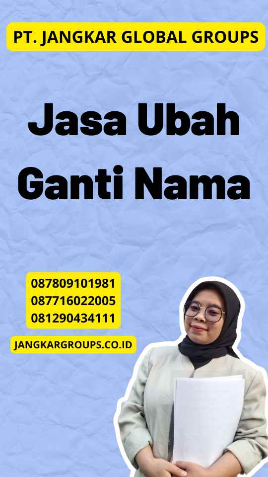 Jasa Ubah Ganti Nama