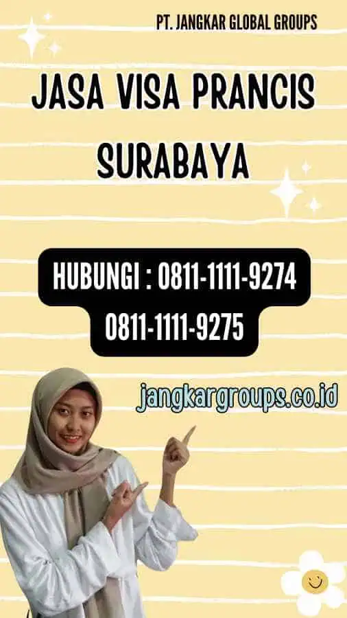 Jasa VIsa Prancis Surabaya