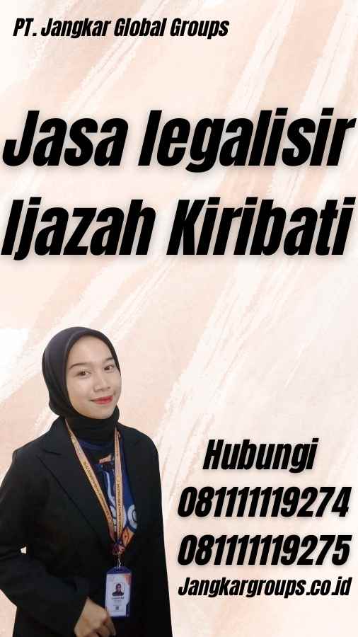 Jasa legalisir Ijazah Kiribati