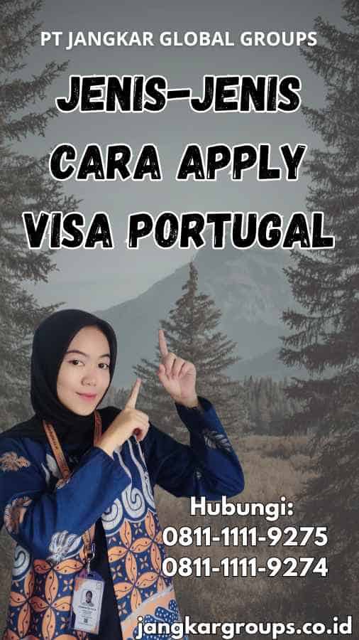 Jenis-Jenis Cara Apply Visa Portugal