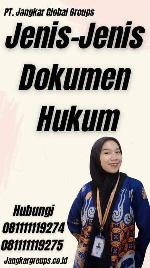 Jenis-Jenis Dokumen Hukum