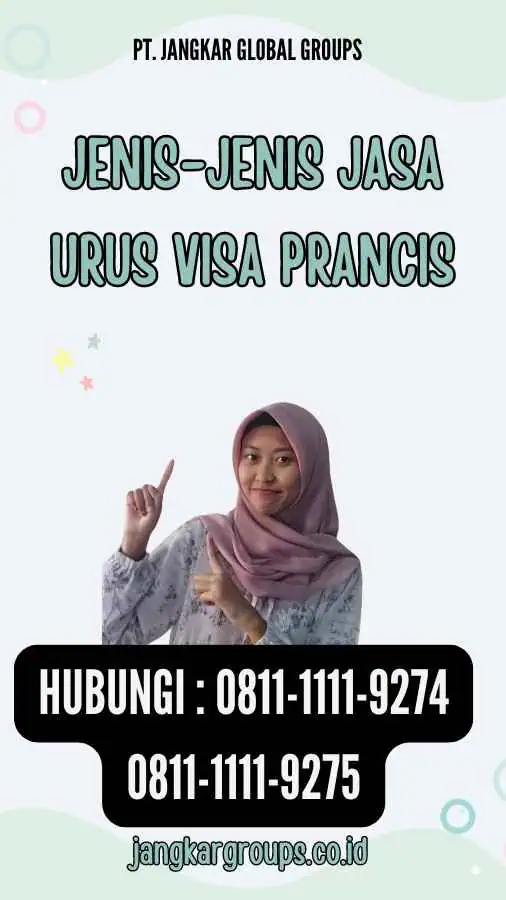 Jenis-Jenis Jasa Urus Visa Prancis