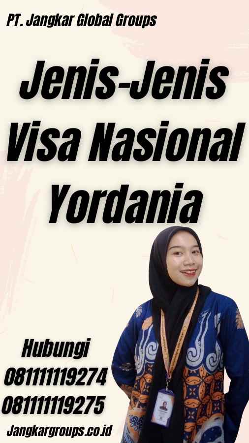 Jenis-Jenis Visa Nasional Yordania