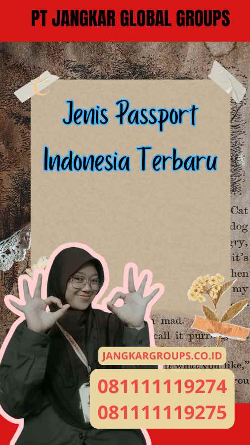 Jenis Passport Indonesia Terbaru