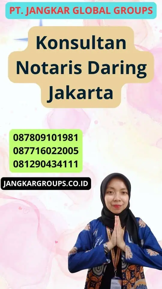 Konsultan Notaris Daring Jakarta