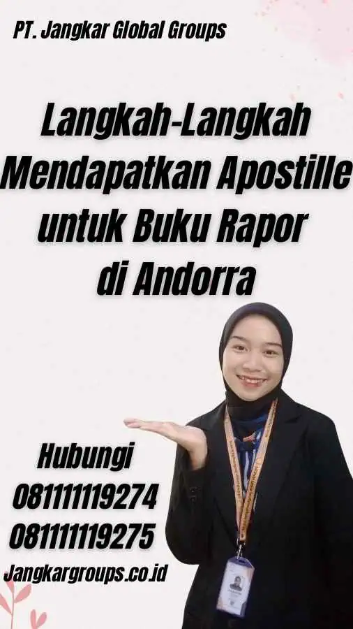 Langkah-Langkah Mendapatkan Apostille untuk Buku Rapor di Andorra - Apostille Buku Rapor Andorra