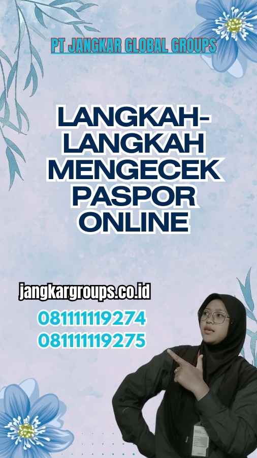 Langkah-langkah Mengecek Paspor Online