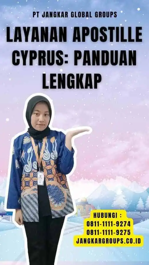 Layanan Apostille Cyprus Panduan Lengkap 