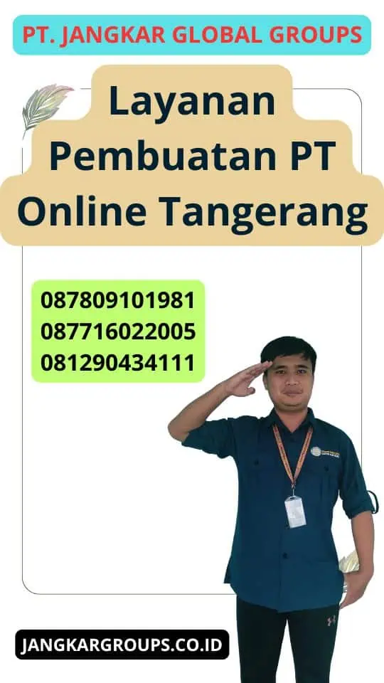 Layanan Pembuatan Pt Online Tangerang