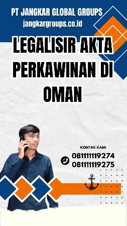 Legalisir Akta Perkawinan di Oman