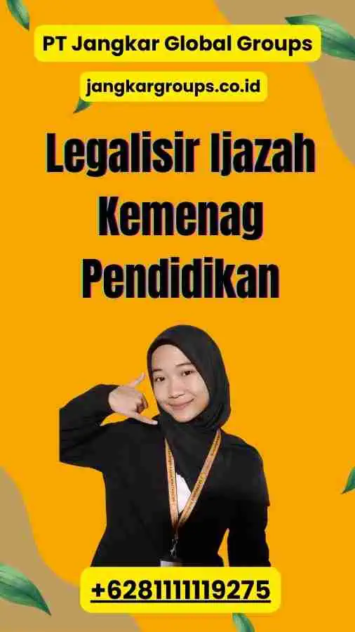 Legalisir Ijazah Kemenag Pendidikan