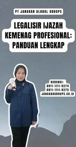 Legalisir Ijazah Kemenag Profesional Panduan Lengkap