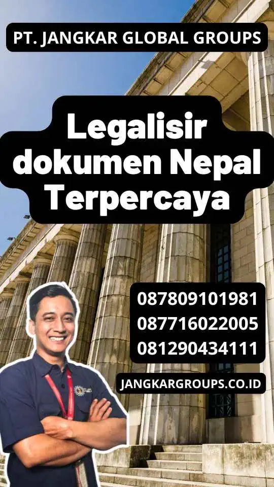 Legalisir dokumen Nepal Terpercaya