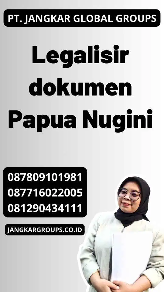 Legalisir dokumen Papua Nugini