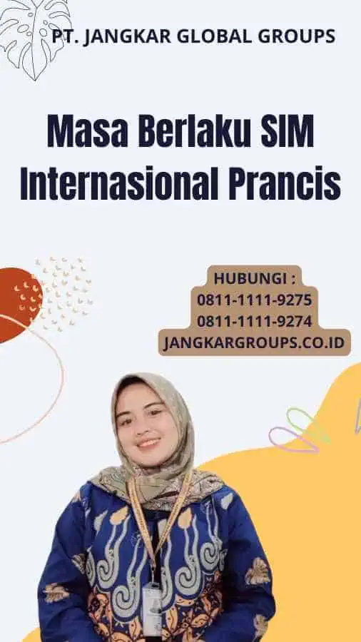 Masa Berlaku SIM Internasional Prancis