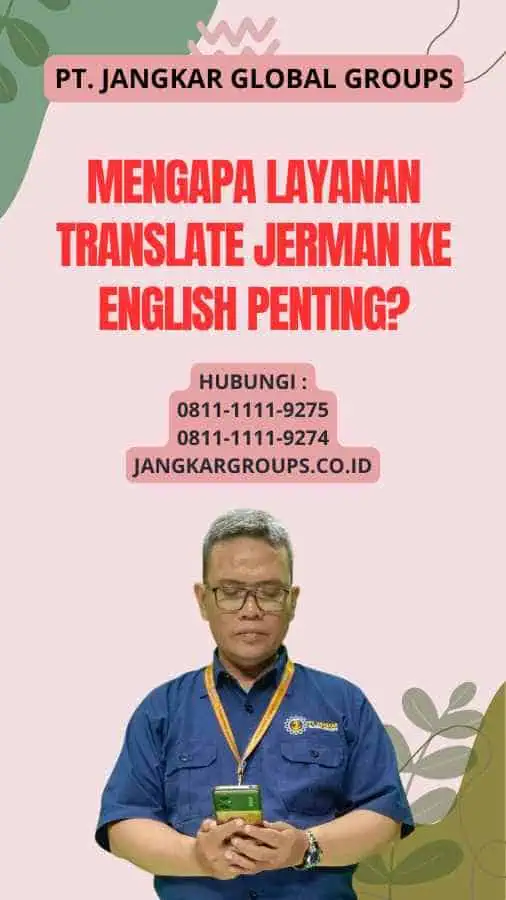 Mengapa Layanan Translate Jerman ke English Penting