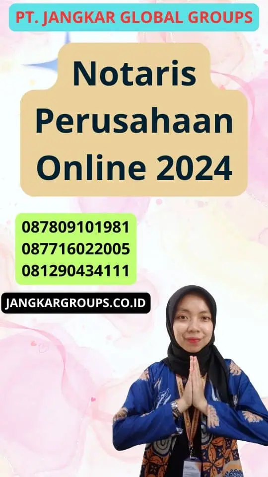 Notaris Perusahaan Online 2024