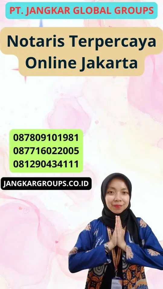 Notaris Terpercaya Online Jakarta