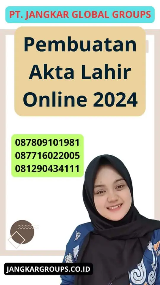 Pembuatan Akta Lahir Online 2024