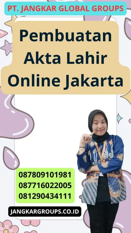 Pembuatan Akta Lahir Online Jakarta