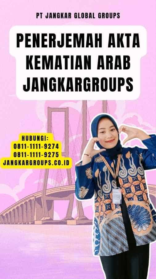 Penerjemah Akta Kematian Arab Jangkargroups