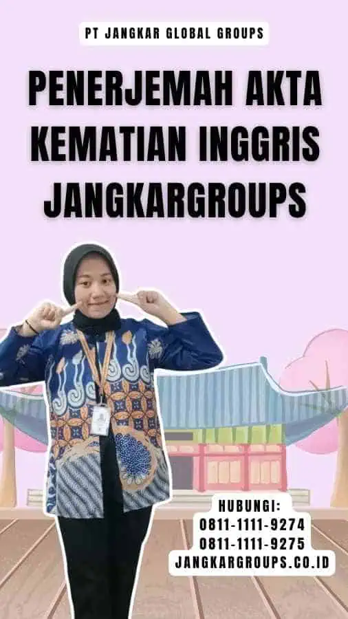 Penerjemah Akta Kematian Inggris Jangkargroups