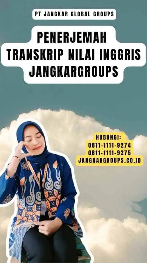 Penerjemah Transkrip Nilai Inggris Jangkargroups