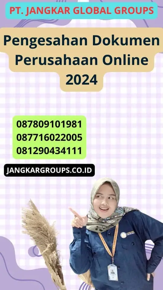 Pengesahan Dokumen Perusahaan Online 2024