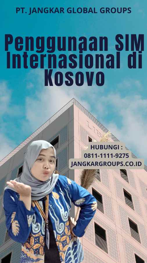 Penggunaan SIM Internasional di Kosovo