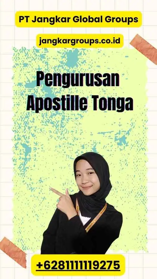 Pengurusan Apostille Tonga